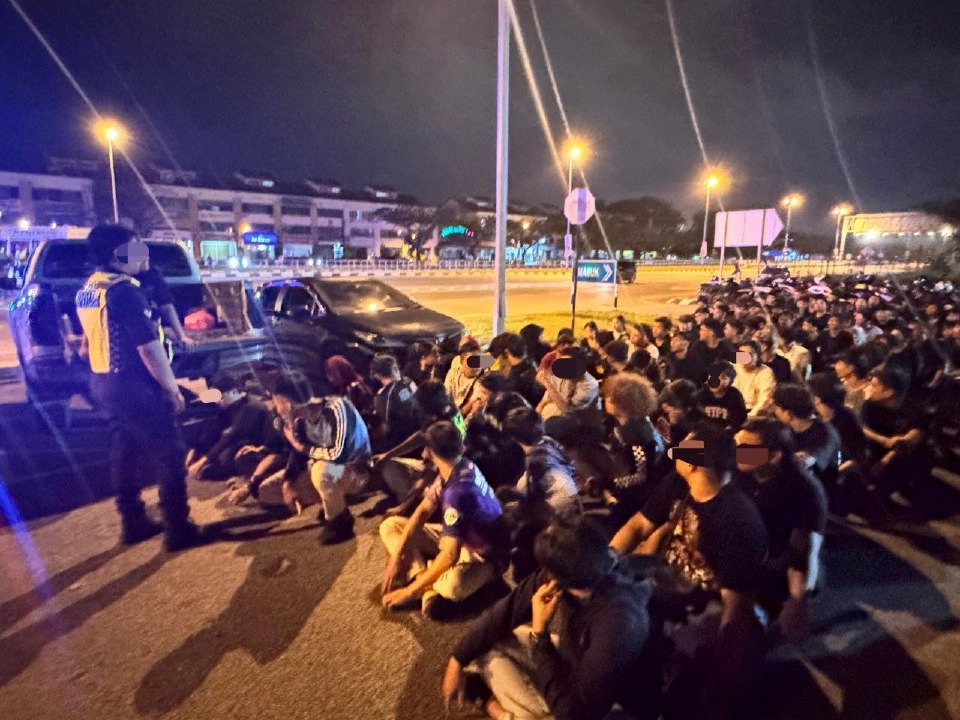 128 motosikal disita dalam operasi di Bintulu, 340 saman dikeluarkan