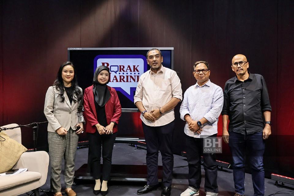 ADUN Duyong jadi tetamu podcast BH, lawat Balai Berita dan studio TV