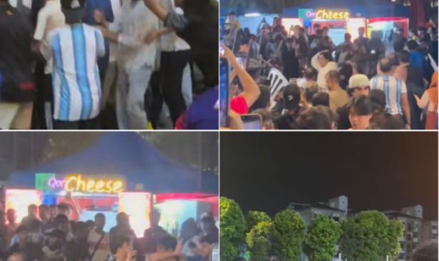 Piala Dunia 2026: Aksi Argentina-Mesir cetus kecoh di restoran nasi kandar di JB