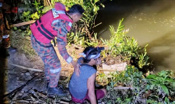 Bapa saksi anak lelaki dibaham buaya di Kinabatangan