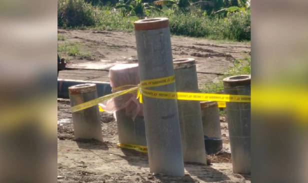 Gas metana dikesan keluar dari cerucuk di tapak pembinaan