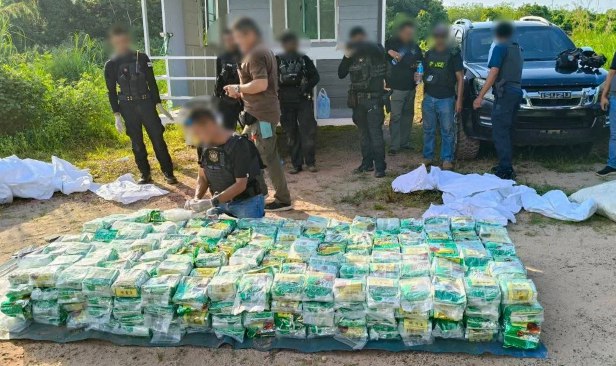 Syabu RM1.5 bilion disorok dalam kandang lembu, lubang ditutupi rumput