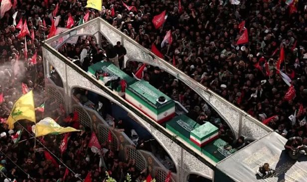 Iran kebumikan Khamenei ketika pertempuran baharu dengan AS tercetus