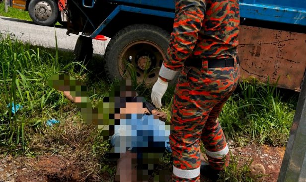 Maut terkena renjatan elektrik ketika pasang tiang lampu