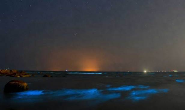 APM pantau lokasi pantai di Kuantan susulan fenomena cahaya kebiruan