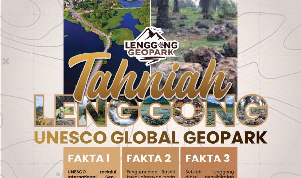 Lenggong diiktiraf UNESCO Global Geopark, umum 23 April