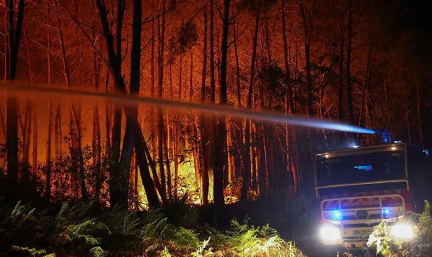 Kebakaran hutan paksa hampir 260,000 penduduk berpindah di Perancis, Sepanyol