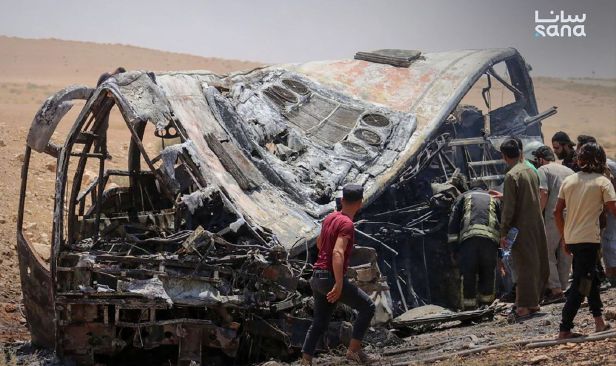 Sekurang-kurang 35 maut kemalangan bas di Syria