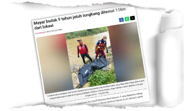 Bedah siasat jenazah Nur Qaseh selesai