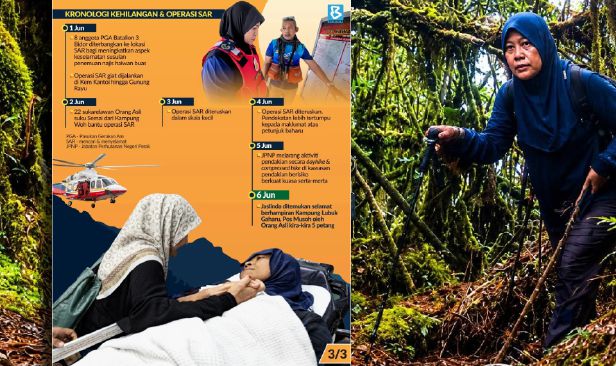 Selepas ditemui, pemantauan makanan diambil Jaslinda paling kritikal