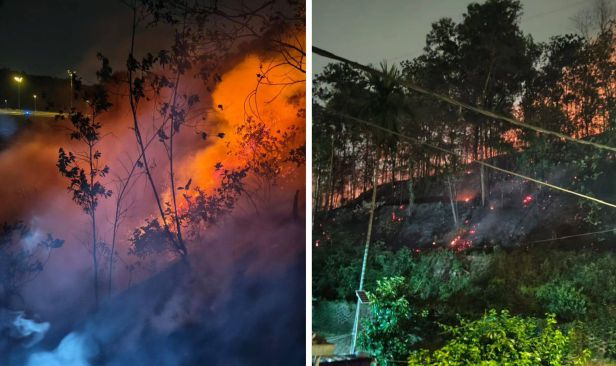 Hutan di Puncak Jalil terbakar lagi, bomba berjaya kawal