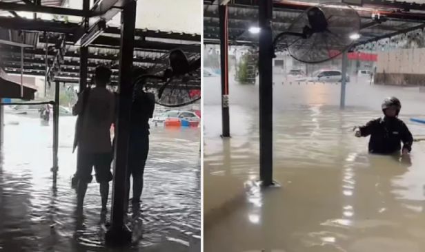 Medan Selera 223 tenggelam banjir lagi