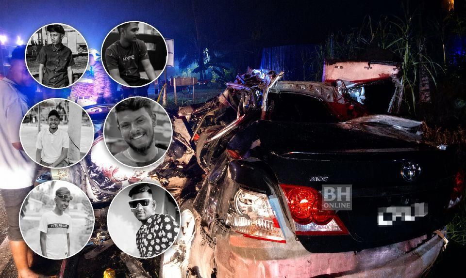 6 maut kemalangan: 'Keluar lepak selepas sembahyang, pulang sebagai jenazah'