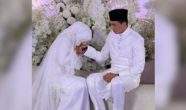 Jazmy Juma bernikah, pilih Farah Ahtirah jadi suri hati