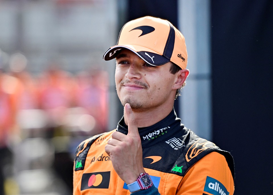 Norris sambar petak pertama GP Hungary