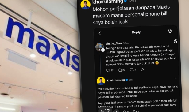 Maxis mohon maaf susulan kebocoran data Khairul Aming