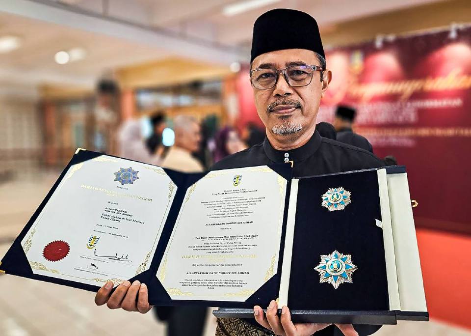 Selepas 55 tahun pemergian, legenda filem Melayu, Nordin Ahmad bergelar Datuk