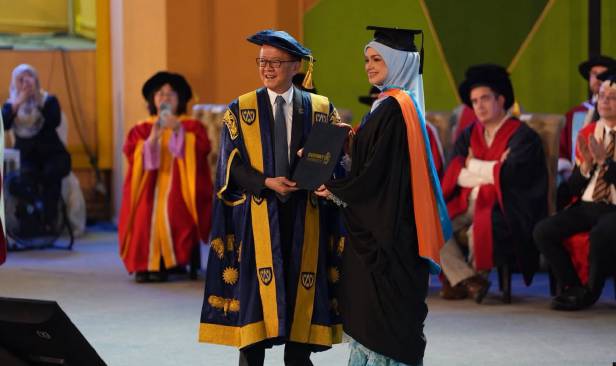Siti Nurhaliza terima Ijazah Sarjana Kehormat Seni Kreatif dan Media