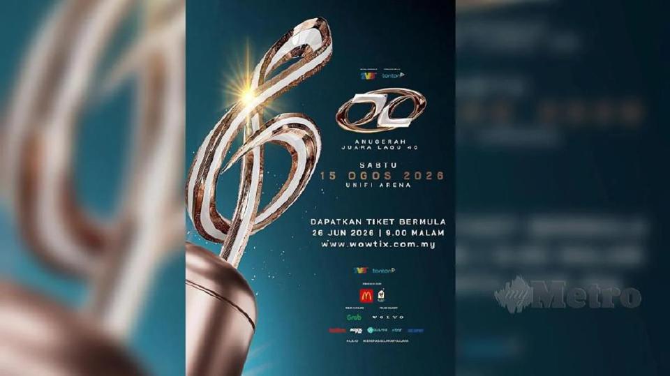 Tiket AJL 40 mula dijual