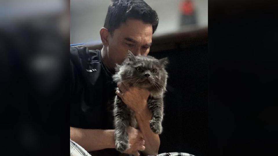 Kilau dah balik, Azhan Rani lega kucing kesayangan pulang ke rumah