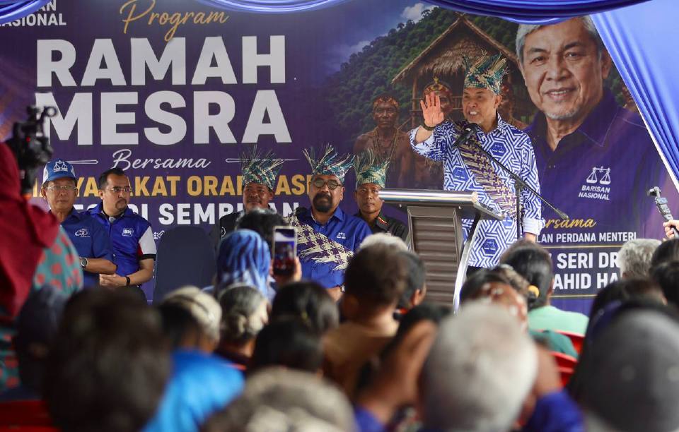PRN NS: Zahid cadang pegawai khas Orang Asli di pejabat MB