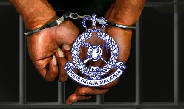 Polis tahan 3 lelaki disyaki curi kabel, positif dadah