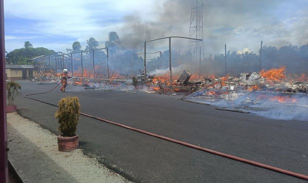 Bangunan SK Kampung Baru Tok Dor terbakar, 13 bilik musnah