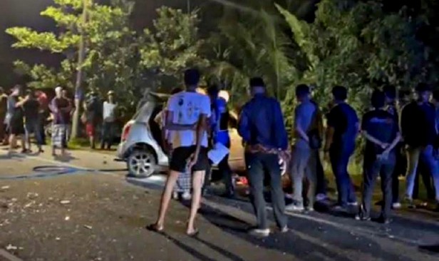 Wanita maut, 4 cedera kemalangan dua kereta di Yan