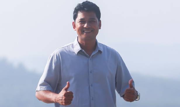 Bukit berbatu berubah wajah