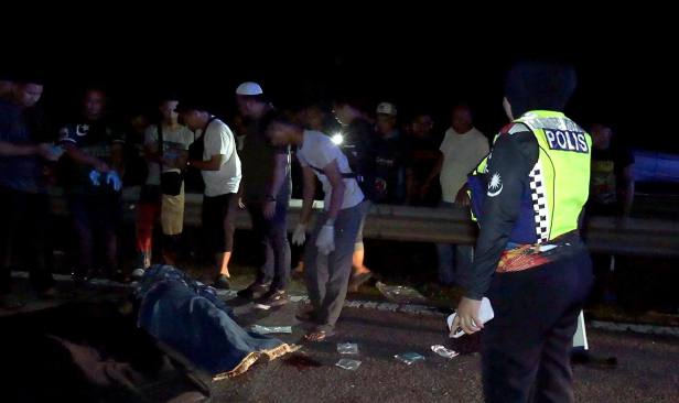 4 maut nahas 12 motosikal di LPT, ramai cedera