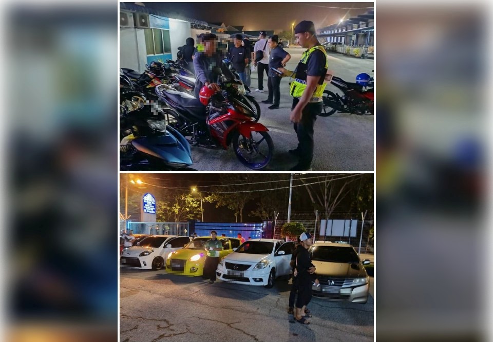 Gempur 'hotspot' samseng jalanan, 52 saman dikeluarkan, 9 motosikal disita - Polis