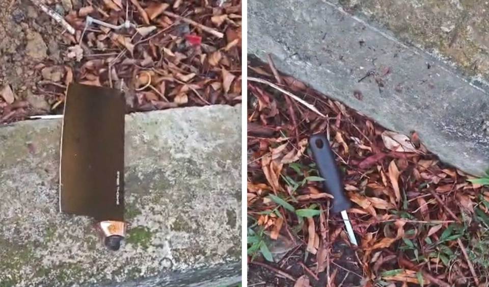 Penghuni pangsapuri campak pisau, gunting, pelanggan sedang makan nyaris cedera