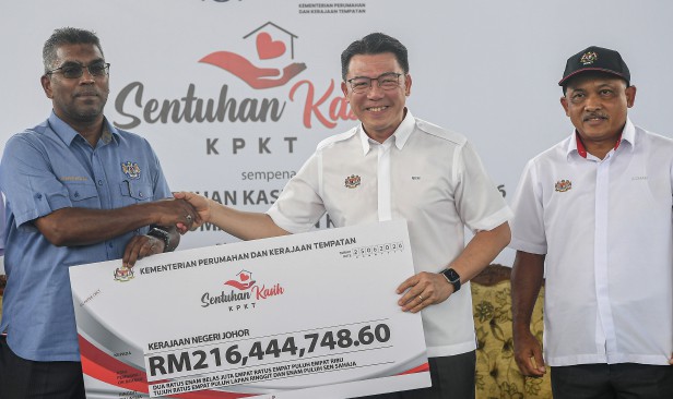 KPKT salur peruntukan RM216.44 juta perkukuh pembangunan, kesejahteraan rakyat Johor - Kor Ming