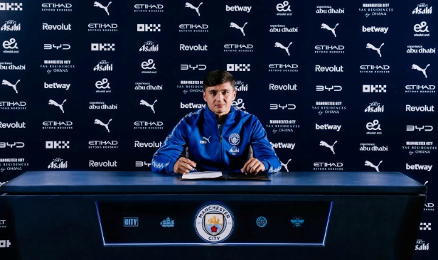 Khusanov kekal bersama Man City hingga 2031