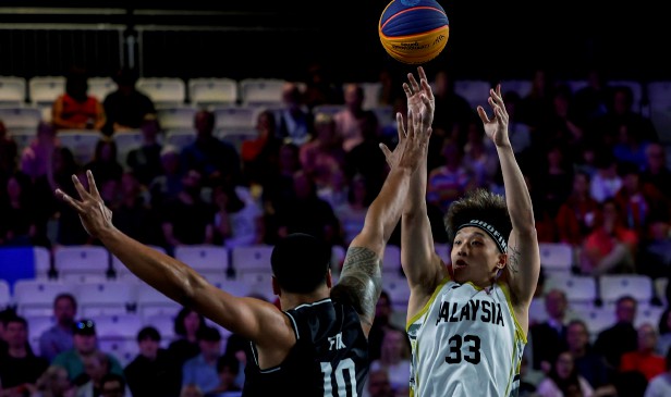 Skuad bola keranjang 3x3 lelaki cipta sejarah di Glasgow