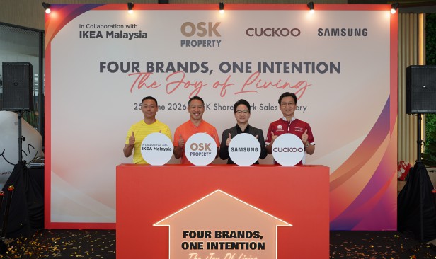 OSK Property sedia kediaman selesa dengan kerjasama IKEA, CUCKOO, Samsung
