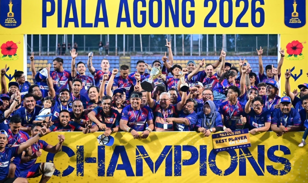 Johor julang ragbi Piala Agong