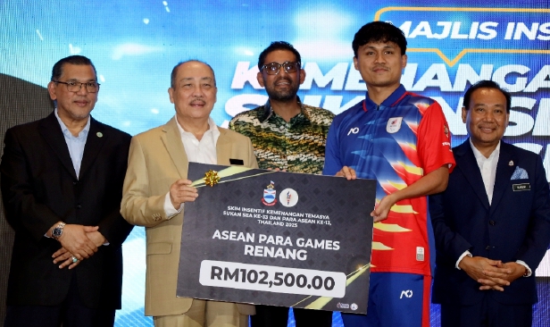Insentif RM383,116 bakar semangat atlet Sabah