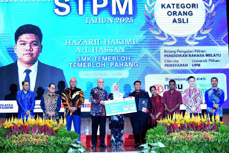 MSU sumbang RM500,000 kepada pelajar cemerlang STPM 2025